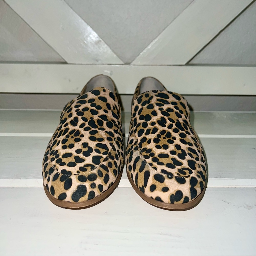 Sole Society Leopard Print Women's Loafers 7 1/2 - Picture 2 of 10